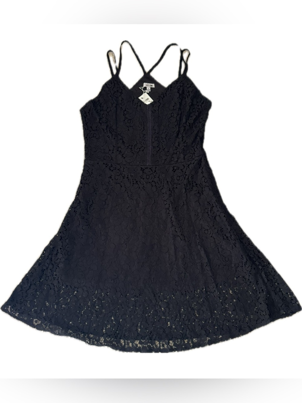 Fashion Line Black Lace Dress